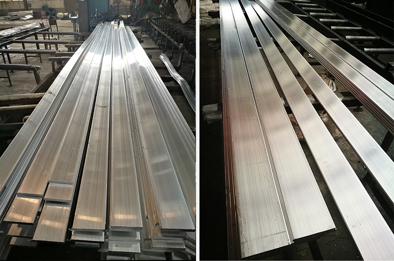 Actual picture of 1350 aluminum bar