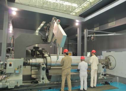 A special system is provided for the generation of advanced roll profiles