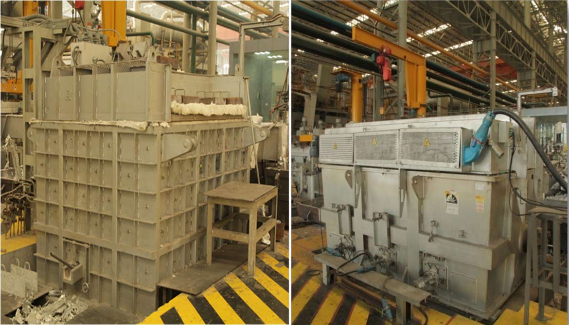铸造系统采用美国瓦格斯塔夫铸造系统