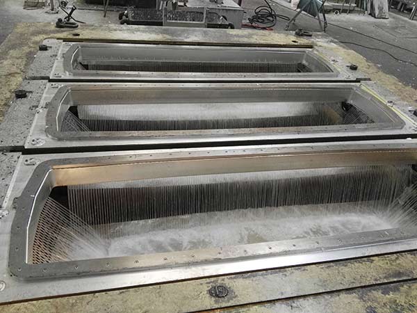 Aluminum trough